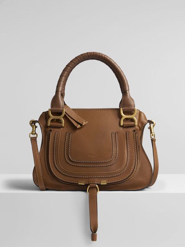 Chloé Bolsos Mujer Marcie Marrones Suede TZBX25904